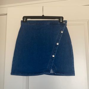 We The Free denim skirt